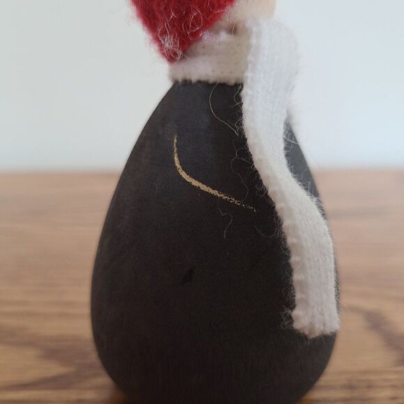Handmade Sweden Larssons Tra Wood Christmas Gray Tomte Santa Elf Figurine Felix - Picture 8 of 16